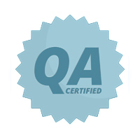 Double Click QA certification badge